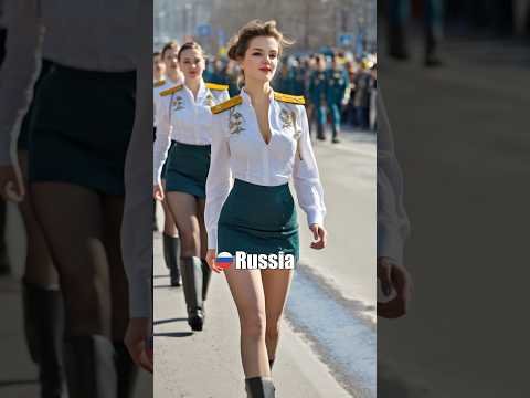 10 Beautiful Female Soldiers 💃 From 10 Countries 🌍 e17