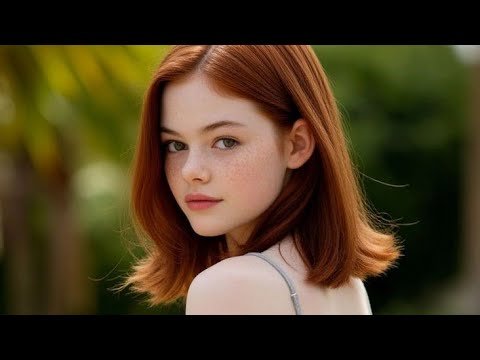 4K AI Art Lookbook | Cute ✨❤ Beautiful AI Girls | Mist and Majesty Tartan, Terrain  part #03