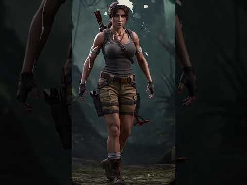 AI Lara Croft-Inspired Warrior Women #aiwomen #warriorwomen