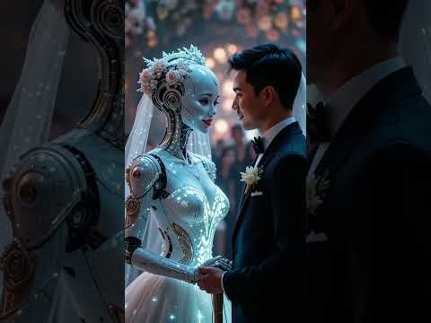 AI Marries Human 😳❤️ | Future Is Here!"#trendingshorts #youtubeshorts #robotshorts