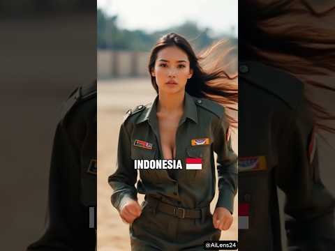 Army Girls Training EP:1 🔥🏋️‍♂️ #army #ai #armygirl #midjourney #capcut #soldier #military #aiart