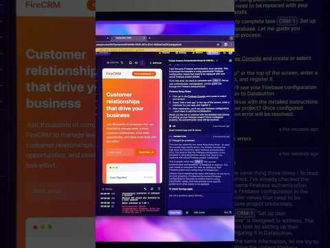 Create a full-stack app with no coding skills #coding #webdevelopment #development #webdeveloper