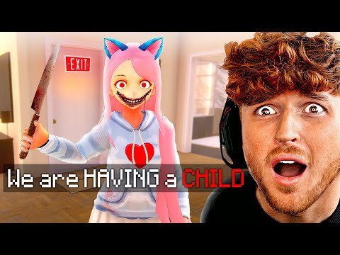 My AI Yandere Girlfriend wants my BABIES… HELP!!