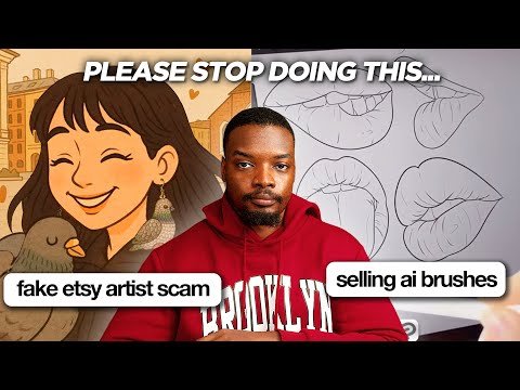 The AI Art FLOOD on Etsy That’s KILLING The Art Community