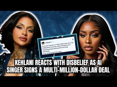 The Soul in the Machine: Kehlani vs. A.I. Singer Xania Monet! ~Is Creativity Still Human?