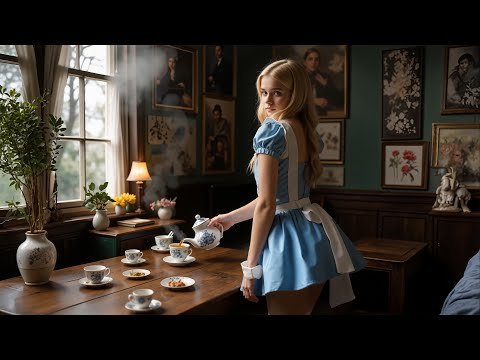 [4K] Fairy Tale Girls | Elegant AI girls Lookbook 🧚‍♂️🐰