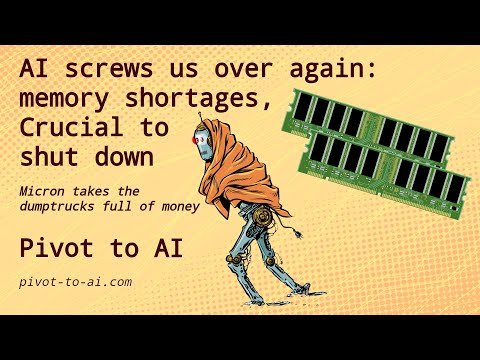 AI takes all the memory: Crucial is shutting down