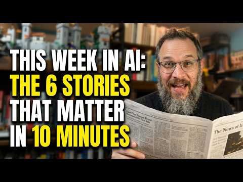 Amazon Fired Their AI Chief. Here's Why It Took So Long (Plus 5 Newsworthy Moments in AI This Week)