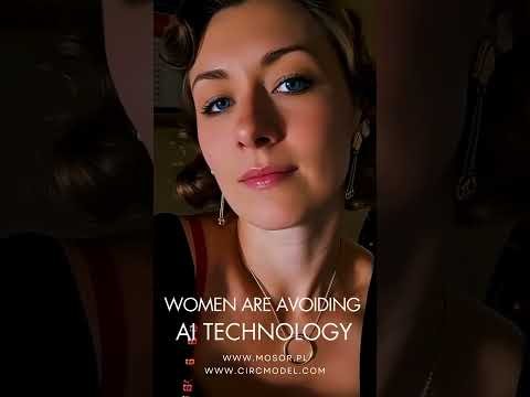 Women are avoiding AI technology  #aivideo #aitechnology #AIwomen